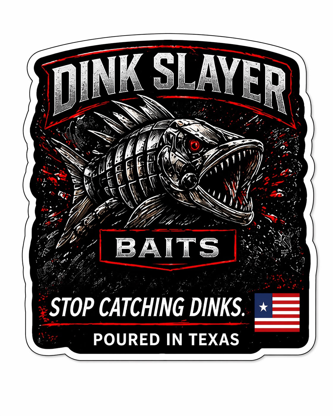 Dink Slayer Baits – Limited “Arlington Ace” Diamond Series Baits (8 count)