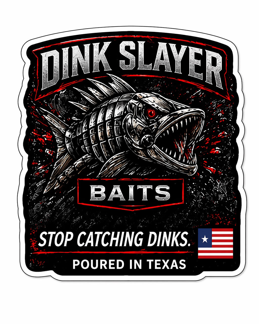 Dink Slayer Baits ~ 6" Senko Boss Worm (8 count)