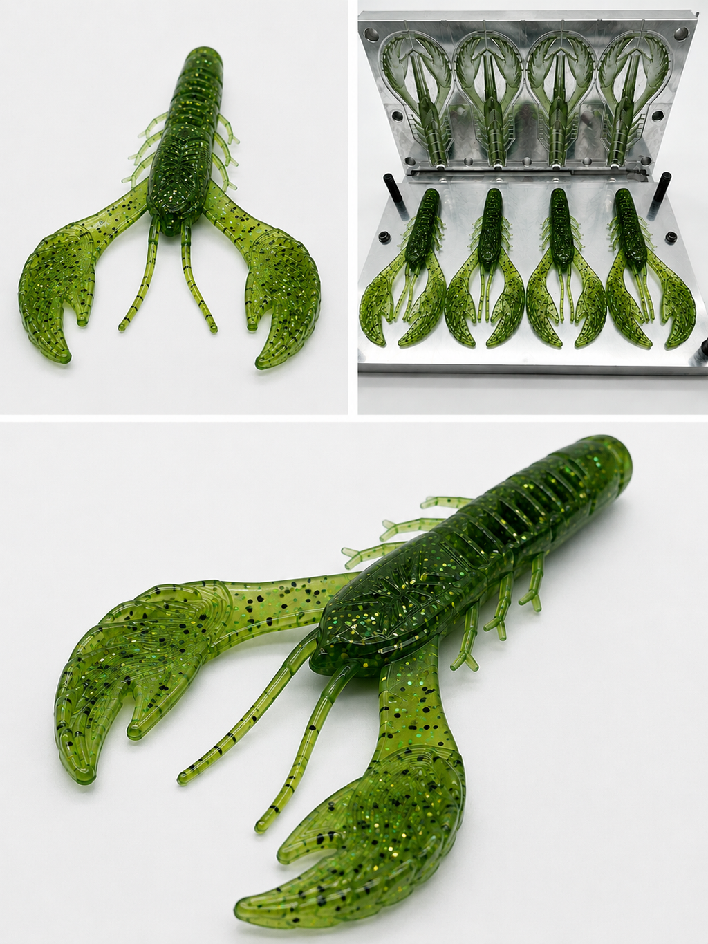 Dink Slayer Baits ~ 4.8" Combat Craw (8 count)