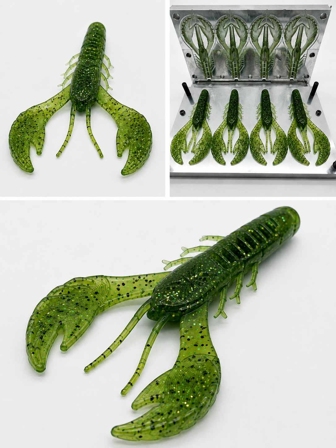 Dink Slayer Baits ~ 4.8" Combat Craw (8 count)