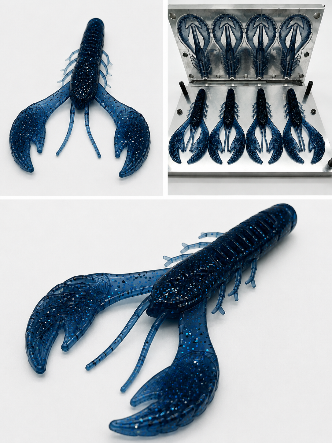 Dink Slayer Baits ~ 4.8" Combat Craw (8 count)