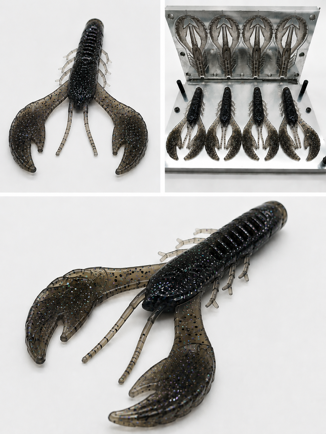 Dink Slayer Baits ~ 4.8" Combat Craw (8 count)
