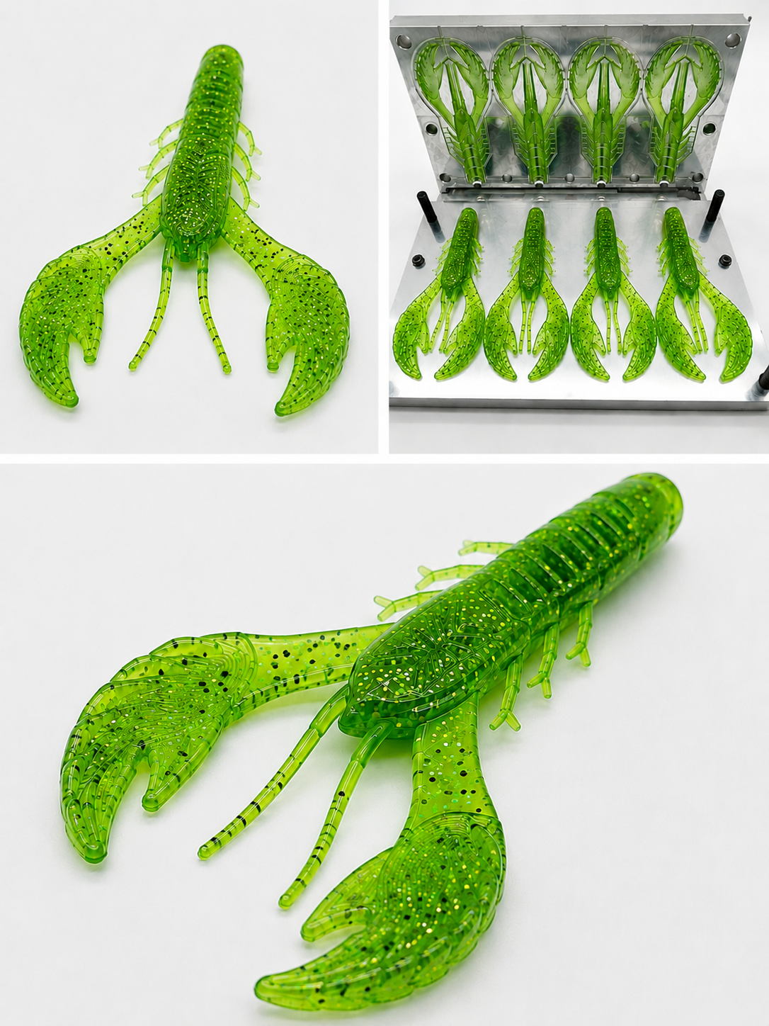 Dink Slayer Baits ~ 4.8" Combat Craw (8 count)